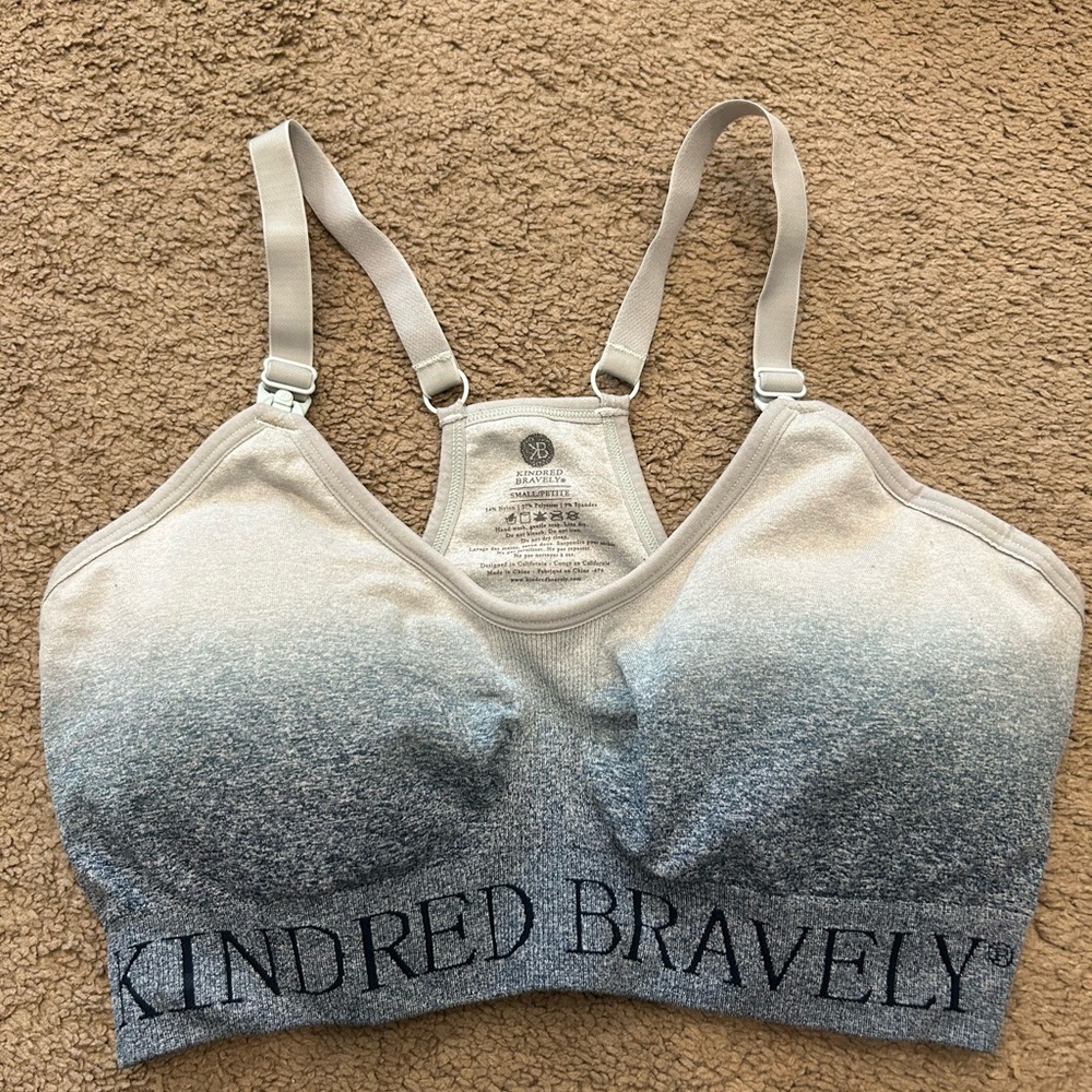 Kindred Bravely Gray Comfort Bra Intimates
